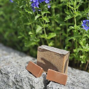 Alpaka-Haarseife "Die Schokoladige"