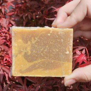 Alpaka - Haarseife " Die Zitronige"